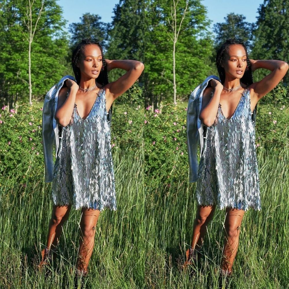 Free People Bali Over The Rainbow Mini Dress